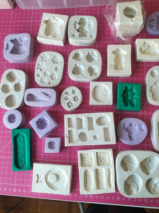 Material trabalhos manuais biscuit