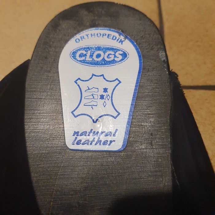 Drewniaki czarne 39-40