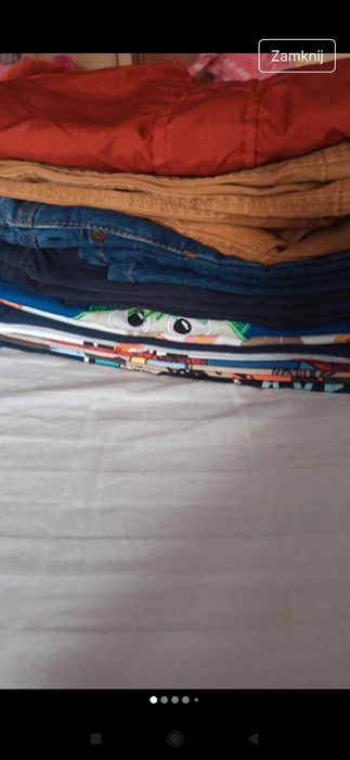 Paka ubrań chłopięcych roz 98