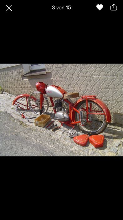 Jawa Perak 250 typ 11 1953 r.