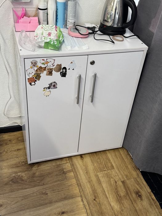 Тумба Комод белый маленький шкаф