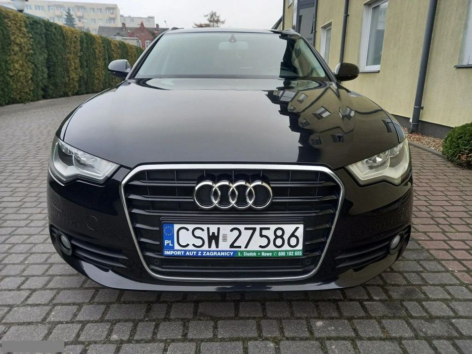 Audi A6 Avant 2.0Tdi 177KM Manual Skóry Grz.Fotele Nawigacja Bardzo Zadbany Zarejstr