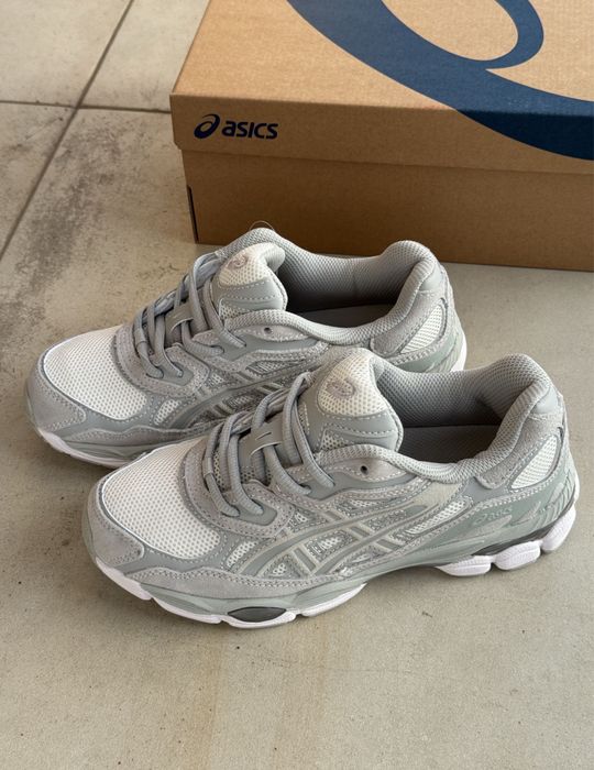 ‼️БЕЗ ПЕРЕДОПЛАТ‼️ Кросівки Asics Gel-Nyc Cream Cloud Grey / асікс