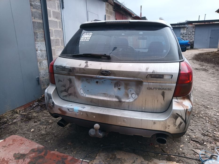 Subaru outback 2004, 2.5л, ГБО