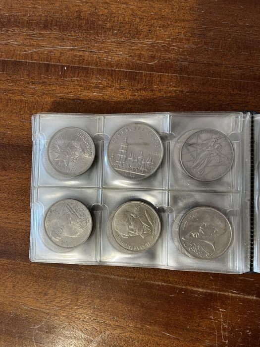 СССР коллекция из 64 монет 1965-1991