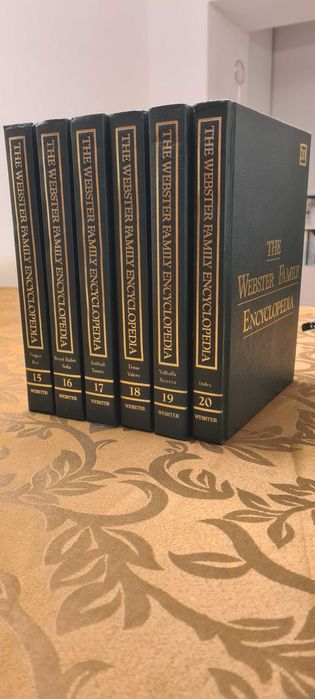 Enciclopédia The Webster Famiy Encyclopedia 20 volumes