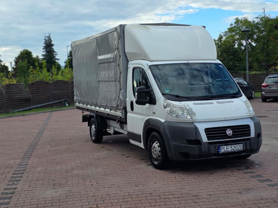 Fiat Ducato 3.0 160KM - bez wkladu po serwisie, oryginal klimatronik autolaweta plandeka max doka prycza