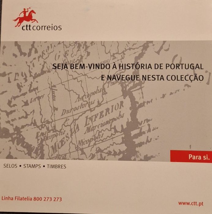 Coleções CTT carteira alusiva aos descobrimentos