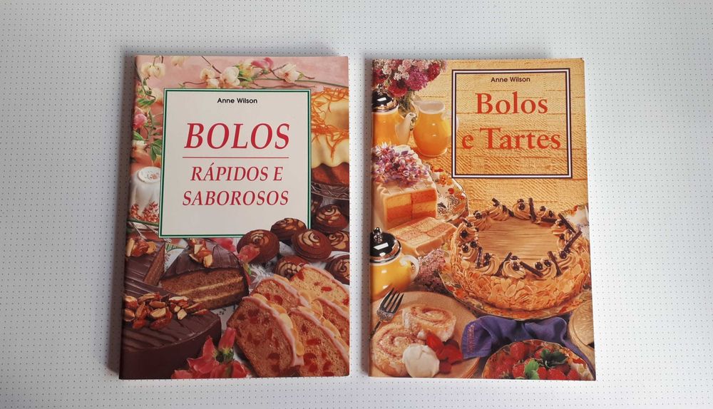 Livros de doçaria NOVOS