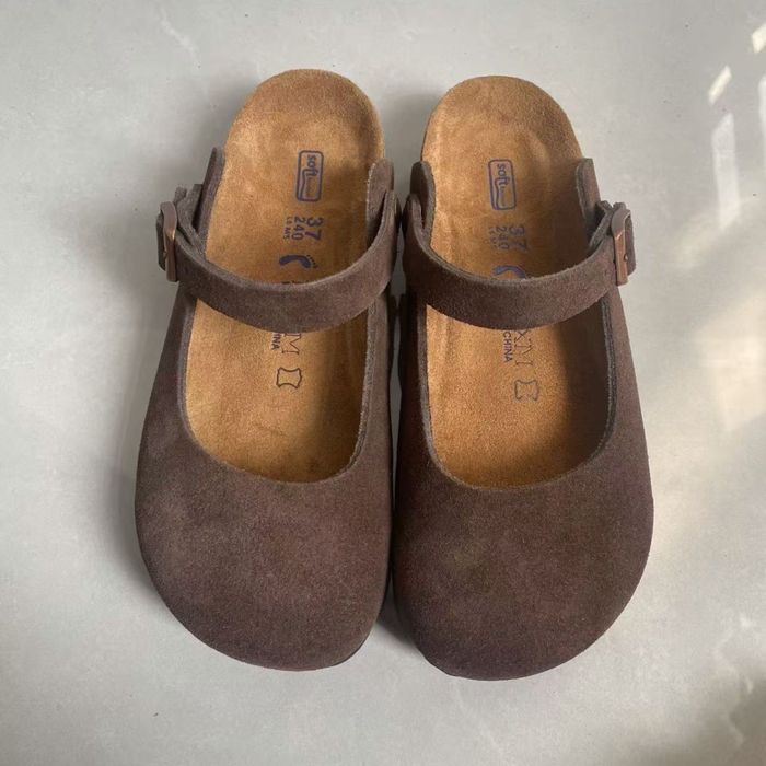 Жіночі сабо / босоніжки в стилі Birkenstock
