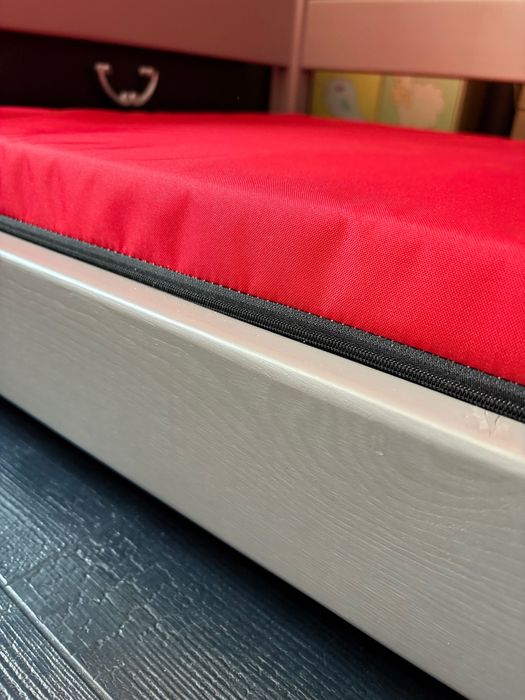 Legowisko sofa drewniana dla psa z materacem