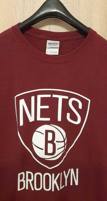 koszulka t-shirt Brooklyn Nets NBA M Gildan retro Durant Irving NJ