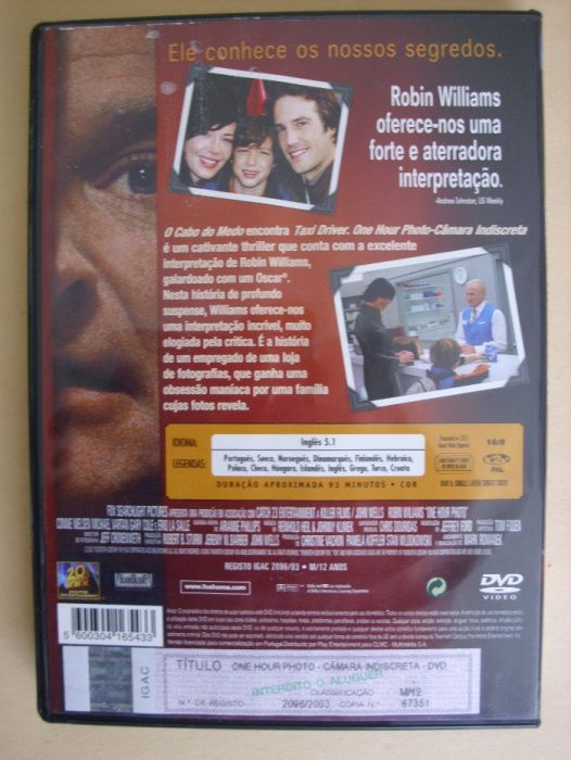 Filmes DVD - Diversos