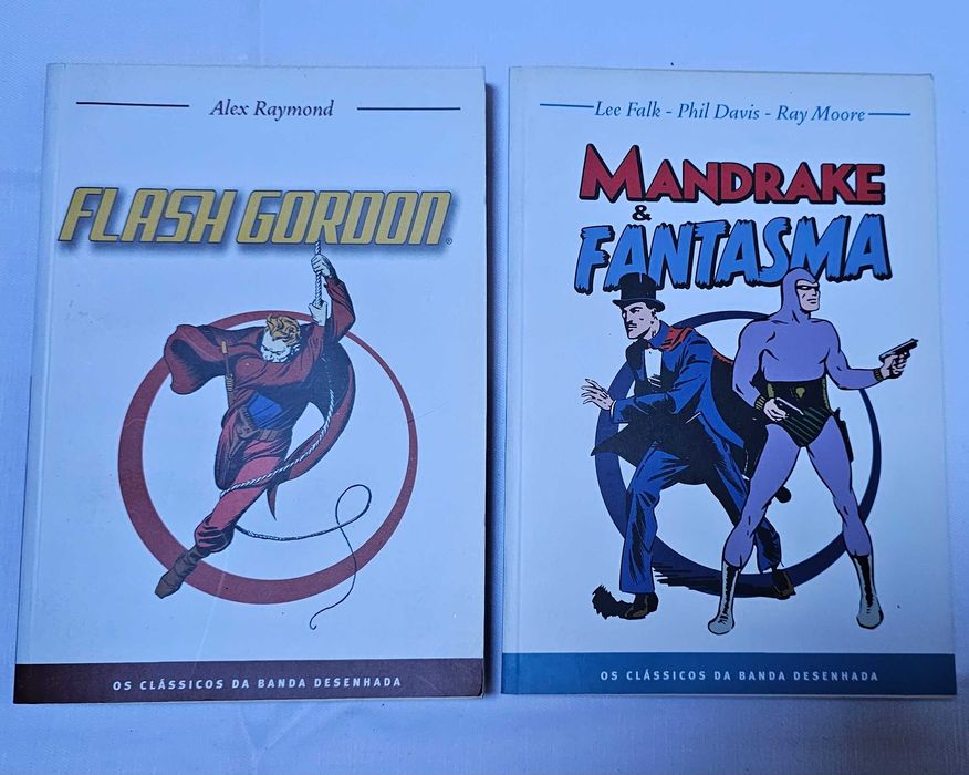 5 BD's várias - anos 80 e coleção clássicos da banda desenhada