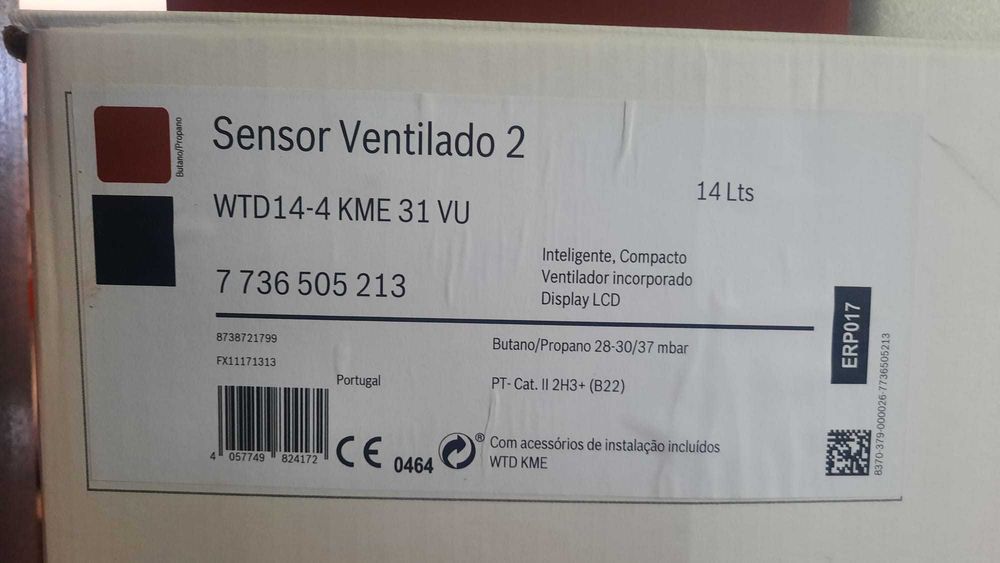 Esquentador Vulcano WTD14-4KME31VU