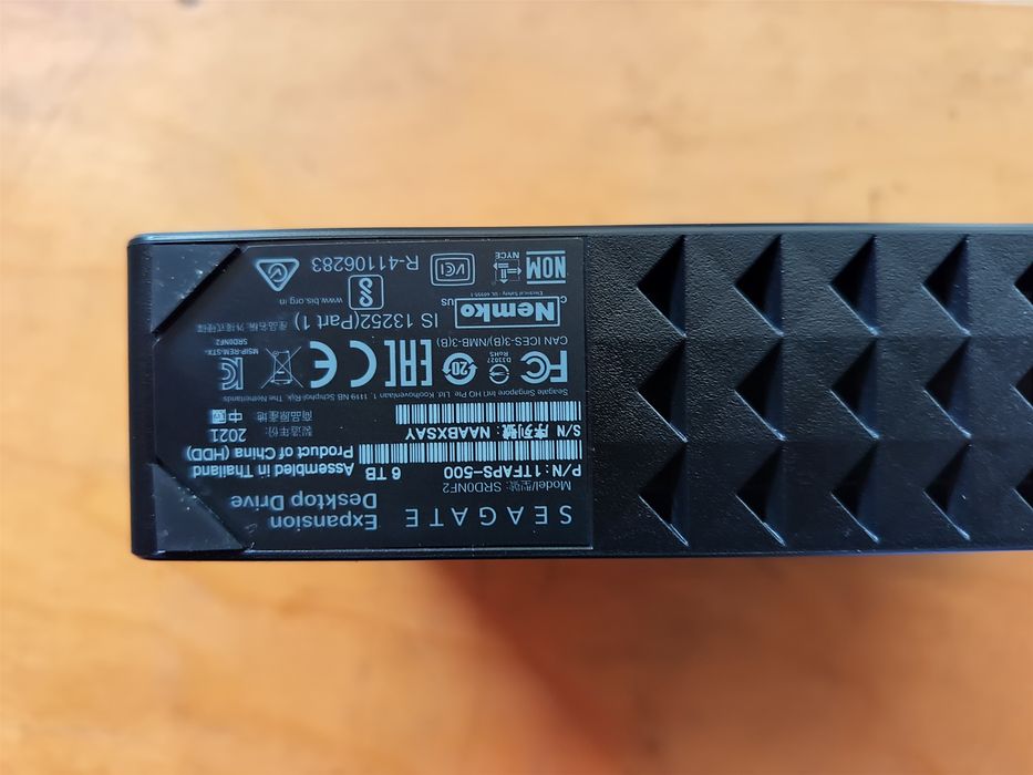 HDD 6TB Disco Externo Seagate Expansion Desktop
