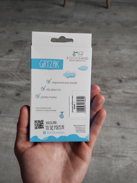 Gryzak Słonik słoń Bocioland nowy