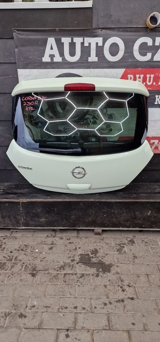 Klapa tylna kompletna OPEL CORSA D 3D z30r