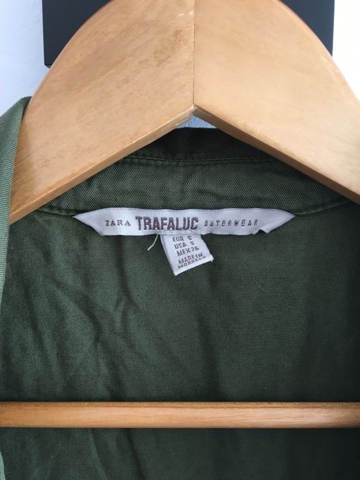 Kamizelka khaki luźna oversize waterfall zara nowa