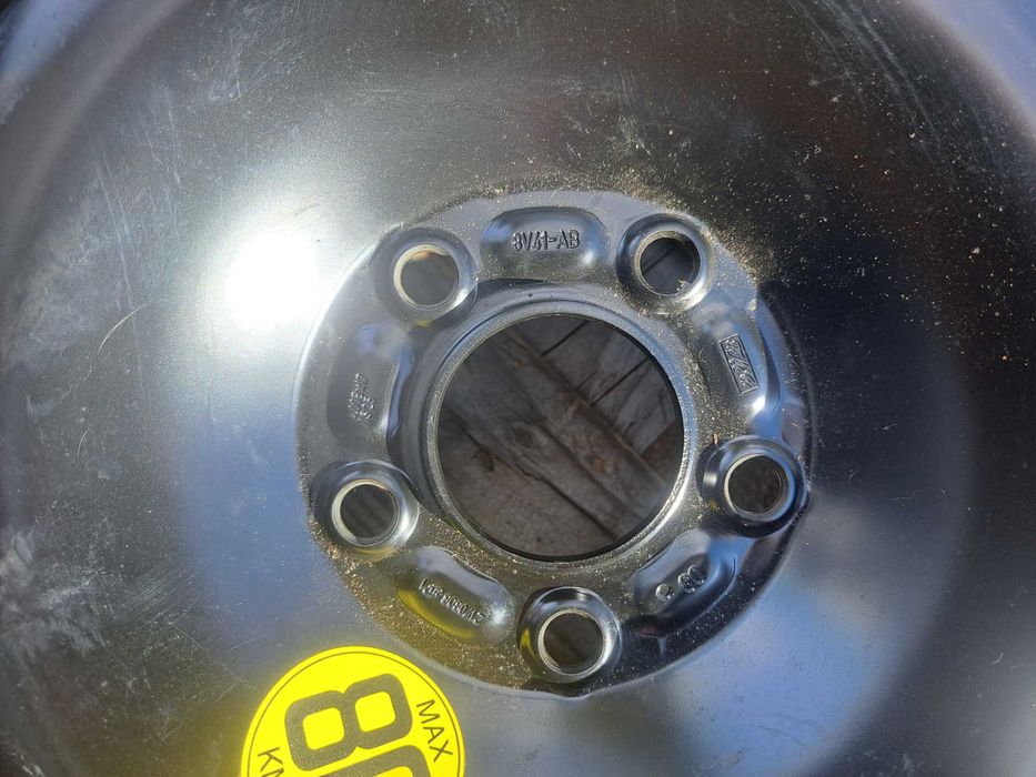 Koło zapasowe, dojazdowe 5x108 135/90R17 Ford Kuga Mk1