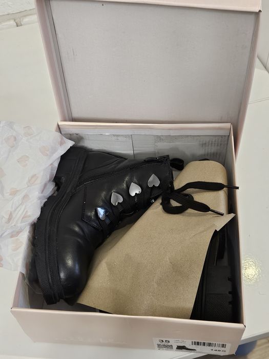 Botki kozaczki skórzane Nelli Blu r. 36