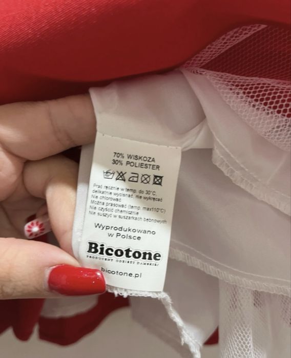 Elegancka sukienka damska midi koktajlowa S