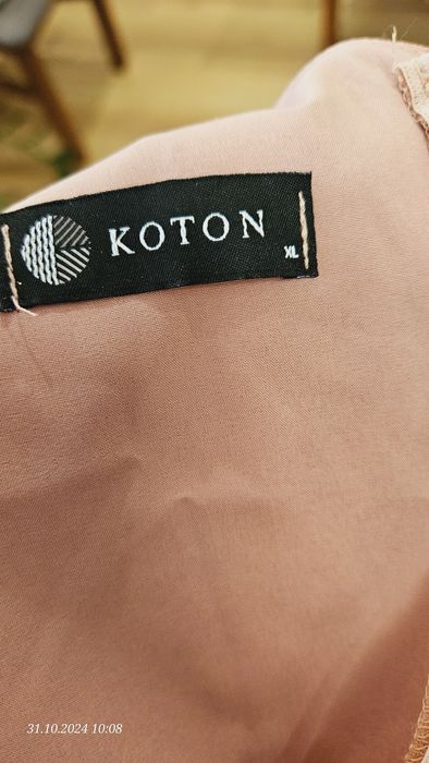 Sukienka balowa weselna rozmiar XL pudrowy róż długa maxi