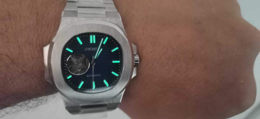 Seiko MOD Seikonaut Skeleton Esqueleto turbilhão  ** Por encomenda  **