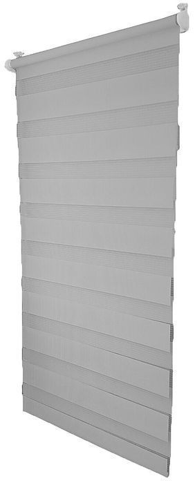 Szara Roleta Zebra Dzień i Noc 42x150 cm