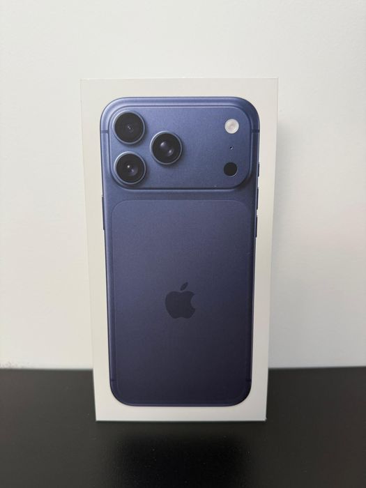 Apple iPhone 17 Pro Max 512GB – NOWY, ZAPLOMBOWANY! Deep Blue