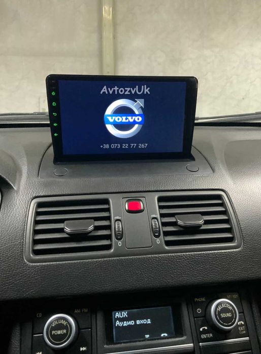 Магнітола XC90 Volvo XC60 XC70 S60 V60 Вольво хс90 CarPlay Андроїд 16