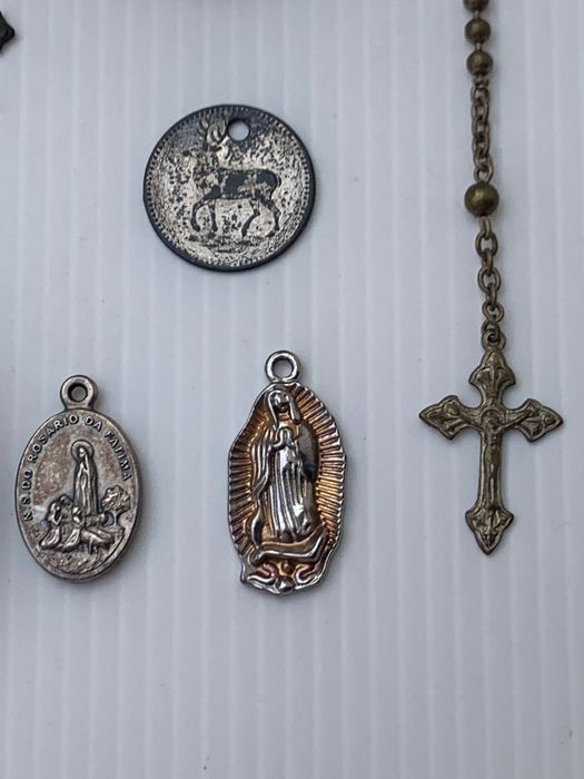 Lote artigos religiosos