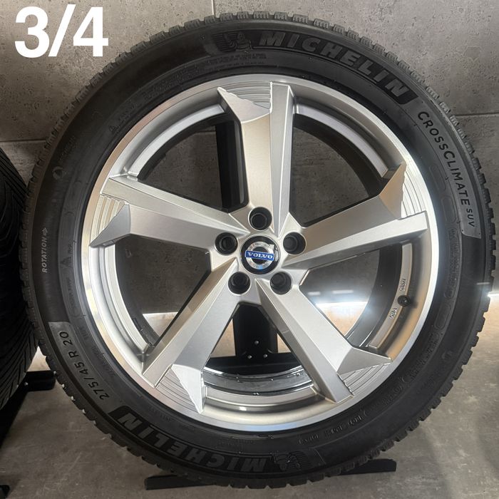 ZIMA 20 cali Volvo XC90 Ford Edge Vignale felgi koła komplet z oponali 5x108 ET40 8.5J
