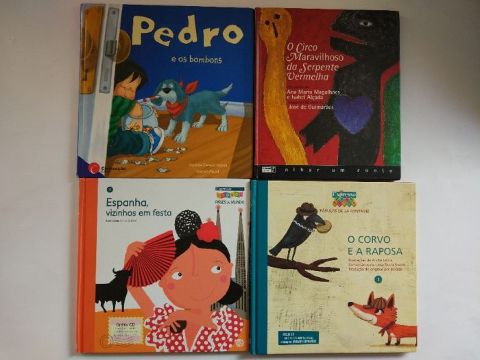Vários livros infanto juvenis