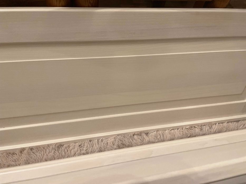 Łózko - lite drewno jesionowe 140x200 ze stelażem NOWE