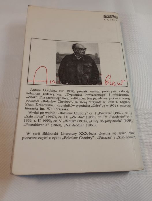 Bolesław Chrobry. Puszcza. Antoni Gołubiew