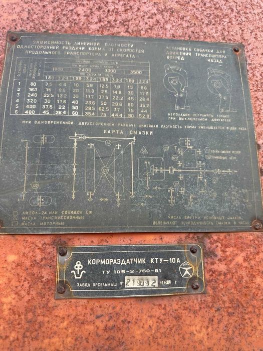 КТУ - 10А причеп кормороздатчик  КТА бункер подачі живе дно