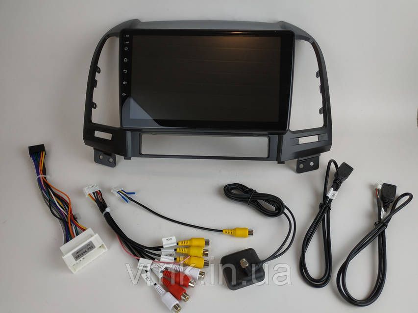 Магнітола 2/32CarPlay швидкий процесор Hyndai Santa FE CантаФЕ 2005-12