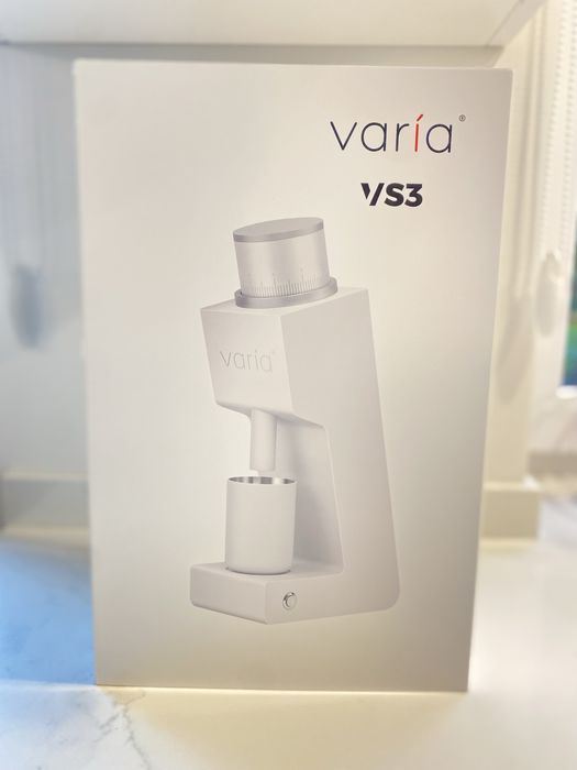 Młynek do kawy Varia VS3 (2. generacja), kolor biały – stan idealny