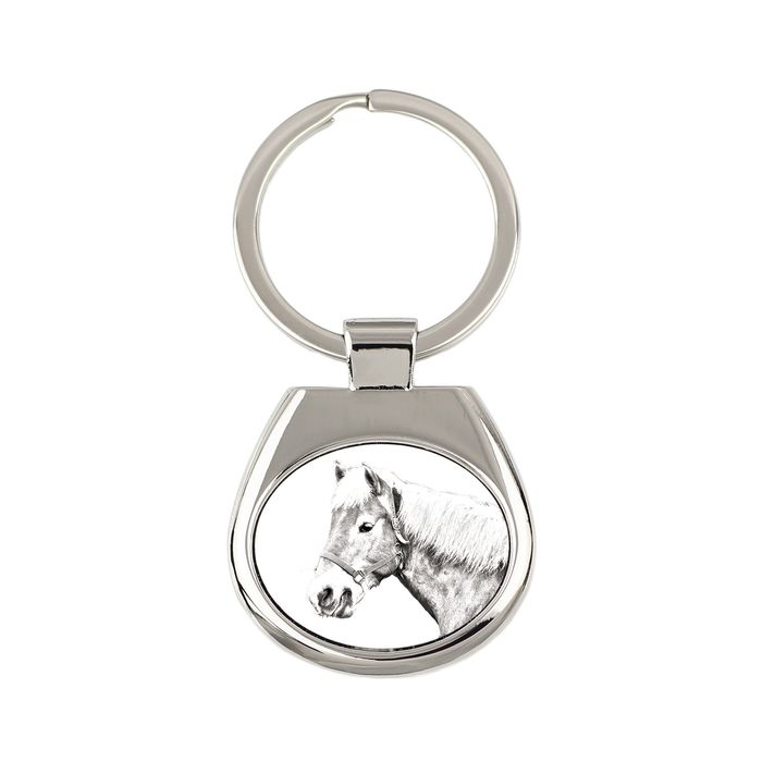 Haflinger Fohlen brelok ze zdjęciem konia Art-Dog