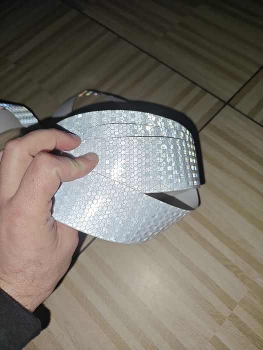 Світловідбивна самоклеюча стрічка 5 см,  светоотражающая лента