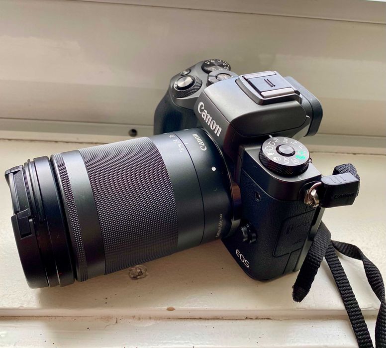 Kit Cannon EOS M5 nova com extras baixa preço