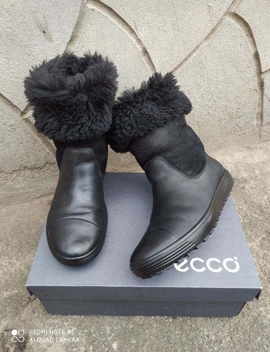 Ecco 36 чоботи на дівчинку зимові сапоги ботинки взуття ессо
