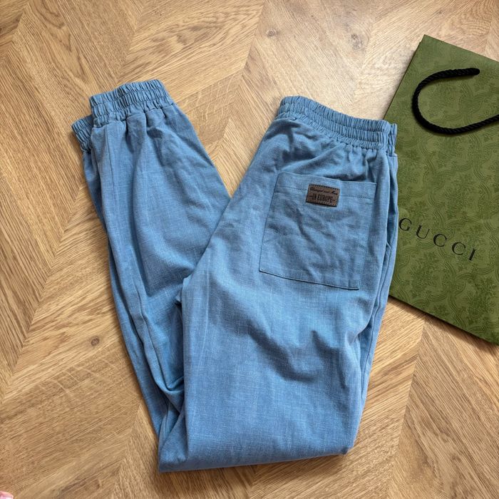 Damskie spodnie dresowe dresy S niebieskie Pinterest zara house