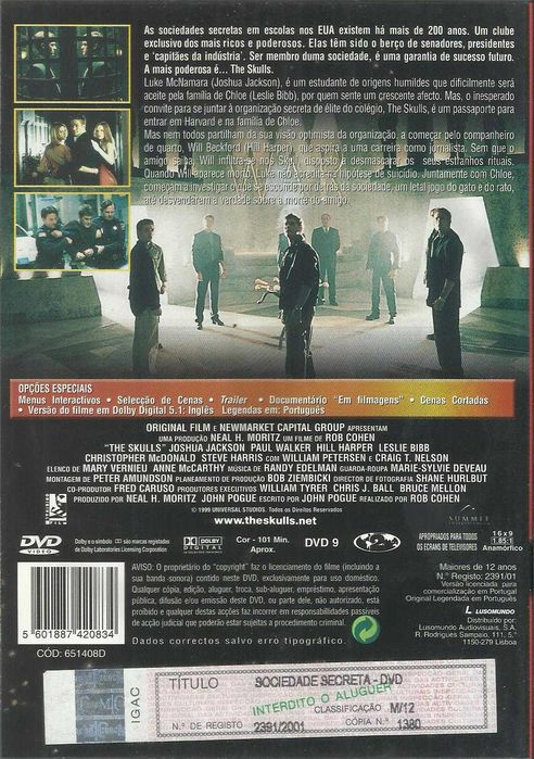 Sociedade Secreta (2000)