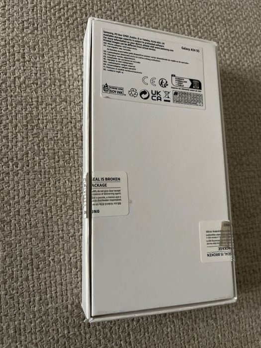 Galaxy A54 novo sem fatura