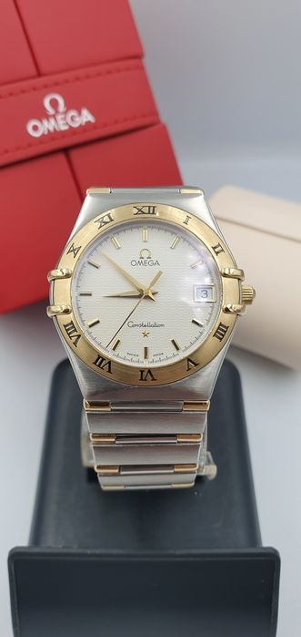 Omega Constellation Quartz - Steel + 18k Gold  - unisex 33.5 mm