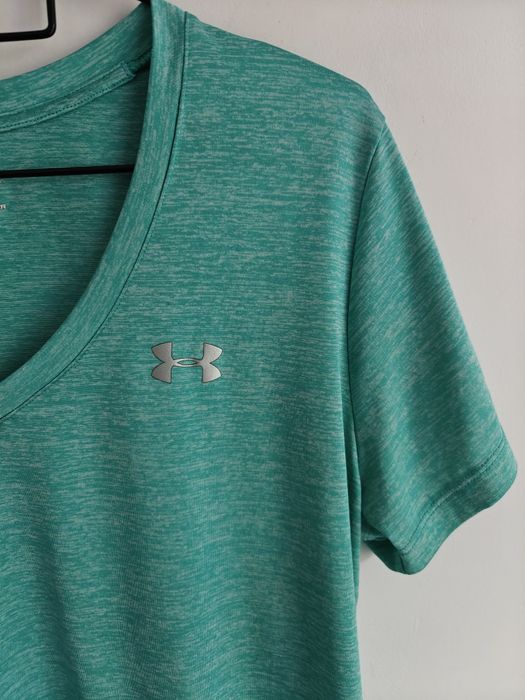 Under Armour koszulka sportowa damska logowana L