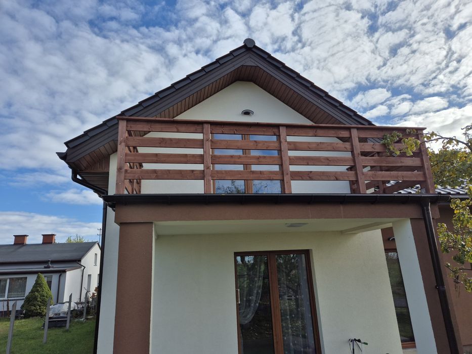 Balustrady drewniane