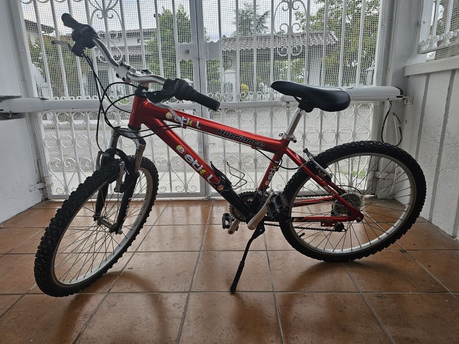 Bicicleta Etiel Aro 20'' com 21 mudanças.